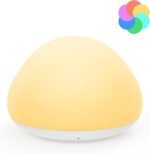 Children's Night Light,  Silicone Nursing Light, Bedside Lamp, USB Rechargeable, with Timer, Dimmable Touch Cot Night Light, Children's Bedroom Decor, Children's Gifts