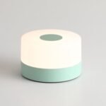 Rechargeable Baby Night Light LED Nursery Lamp Touch Lights, Dimmable and 3 Color Temperature Adjustable Bedside Night Light for Kids, Breastfeeding, Green