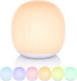 Night Light Children, Night Light Baby with Touch Control, Nursing Light, Rechargeable Magnetic Bedside Lamp, Night Light Dimmable with , 1-Hour Timer for Nursing Room, Kawaii Decoration