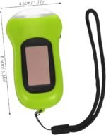 Solar Powered Flashlight Hand Crank Rechargeable  Emergency Flashlight -for Camping Hiking Outdoor Portable Lantern - Image 2