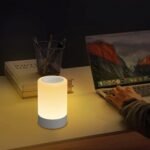 Nursery Night Light for Baby, Portable LED Touch Night Lamp for Kids and Adult, Breastfeeding, Sleep Aid, USB Rechargeable Nursing Lamp, Bedside Dimmable Warm Night Light, Soft Eye Caring - Image 2