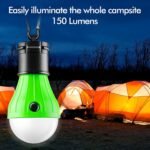 Tent Lamp 4 Packs Portable LED Tent Lights Clip Hook Hurricane Emergency Lights LED Camping Lights Bulb Camping Lanterns Camping Equipment for Camping Hiking Backpacking Outage - Image 2