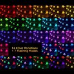 Color Changing Star String Lights - 17 ft 50 LED Star Fairy Lights with Remote and Timer, 16 Colors and 7 Modes, USB Powered String Lights for Bedroom Tent Patio Xmas Party Indoor Decor - Image 2