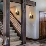 Rustic Wall Sconce Vintage Farmhouse Wall Light Fixtures Industrial Glass Wall Lamp for Cabin Bedroom Living Room Hallway Fireplace (2PCS) - Image 2