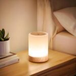Kids Night Lights for Bedroom, 256  Color Changing & Warm White Small Touch Bedside Lamp Wireless, 2200mAh USB Rechargeable Battery Operated Lamp, Dimmable Nursery Night Lamp with Memory